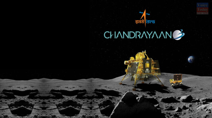 Soft landing of Chandrayaan-3 Vikram Lander