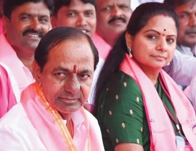 KCR's side plan to escape Kavitha...