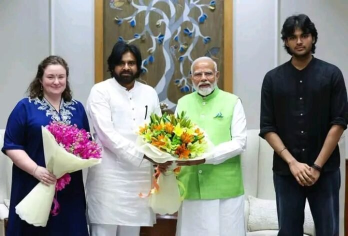 Pawan met the Prime Minister