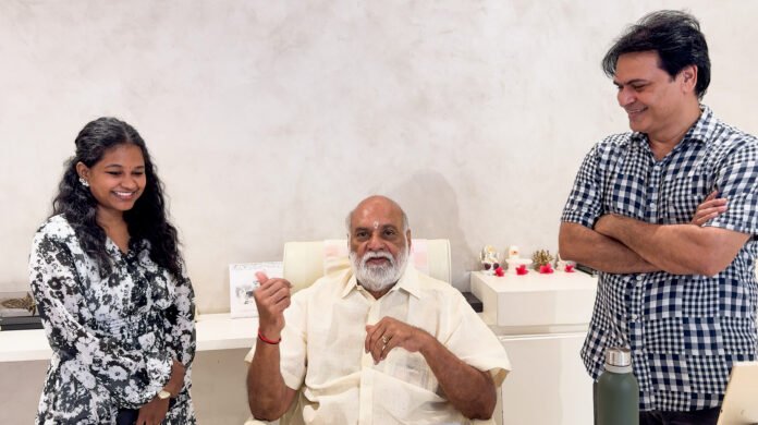 Director K Raghavendra Rao released the title song of Honeymoon Express