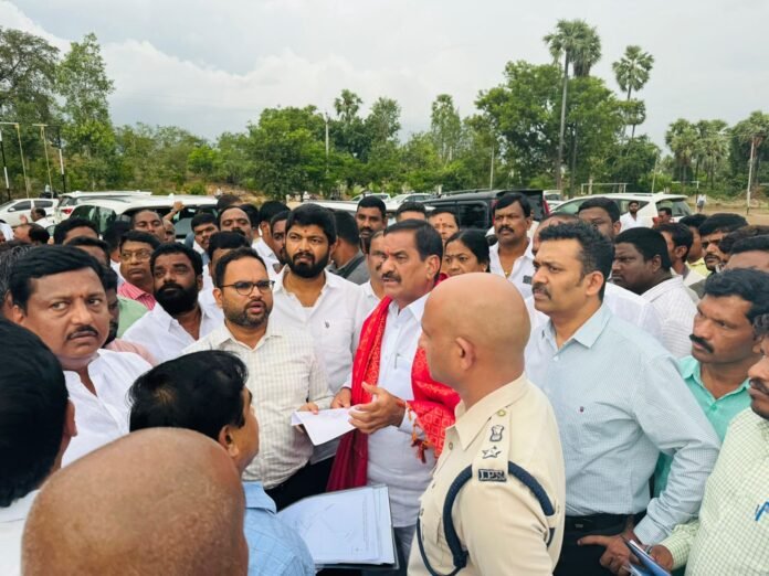 CM Revanth Reddy's arrival at Lashkar Guda village