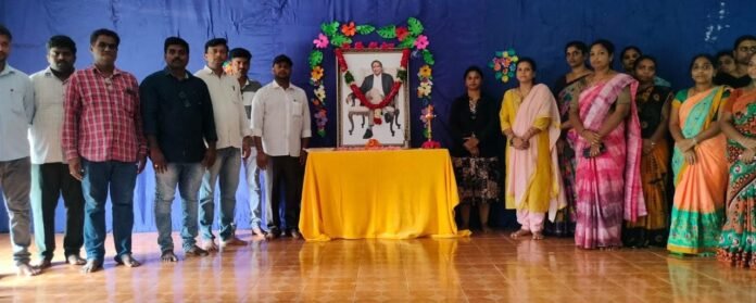 Sri Chaitanya's teachers paid tribute to the first birthday