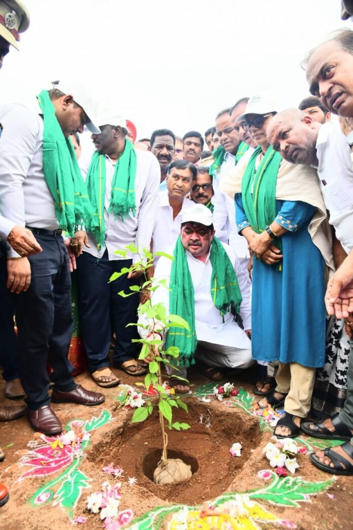 Everyone should plant saplings as a social responsibility