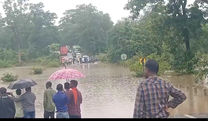 Heavy rains..swelling floods