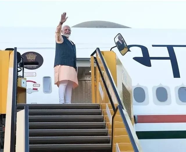 The Prime Minister arrived in America