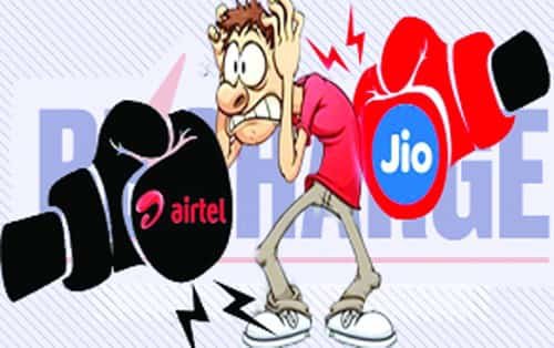 Jio and Airtel companies are robbing people