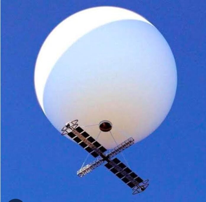 Balloon satellite launch at Univ