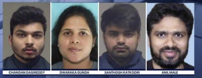 Four Telugu people arrested for human trafficking in America