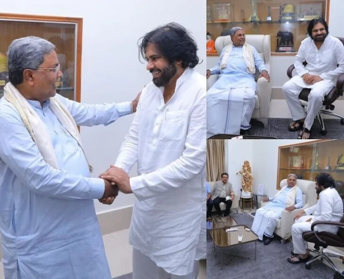 Deputy CM with Karnataka CM