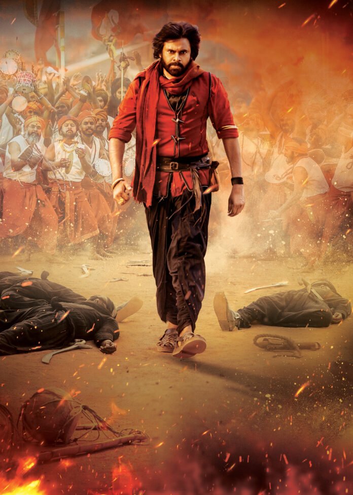 Power Star filming a battle scene