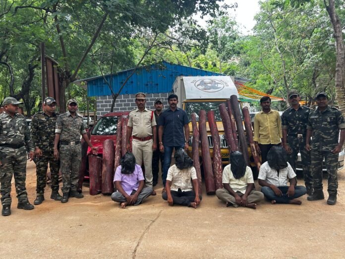 Five smugglers were arrested in Two Separate Incidents