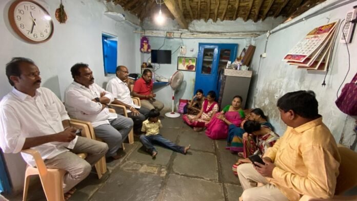 Former MLA visited the family members of the deceased