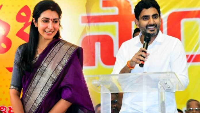 TDP reins Nara Lokeshka..Brahmanika.!