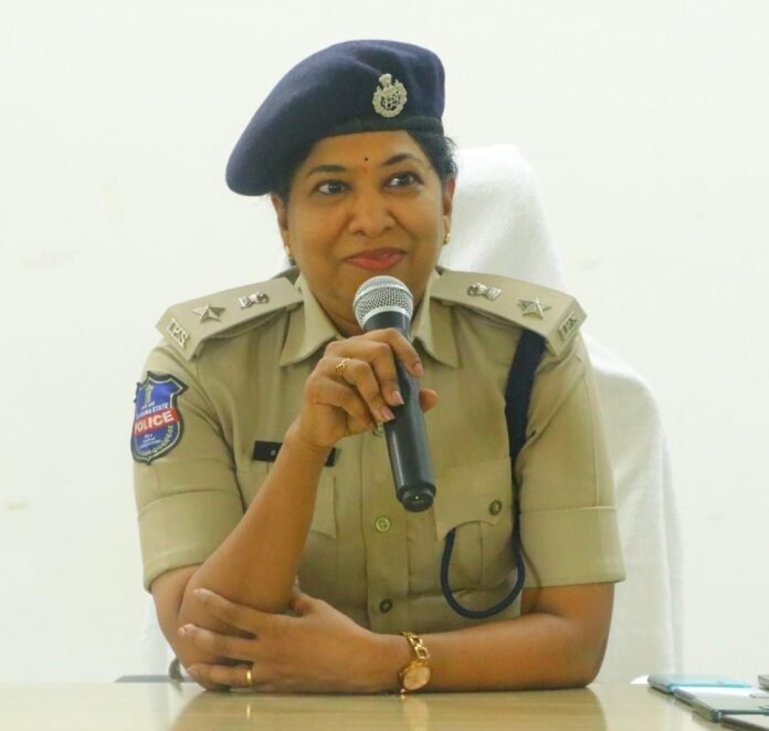 Don't give old cell phones to strangers. District Police Commissioner Dr. B. Anuradha