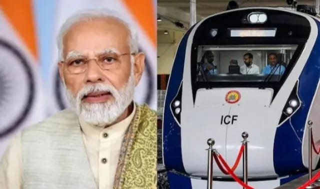 PM Modi will launch three Vande Bharat trains today