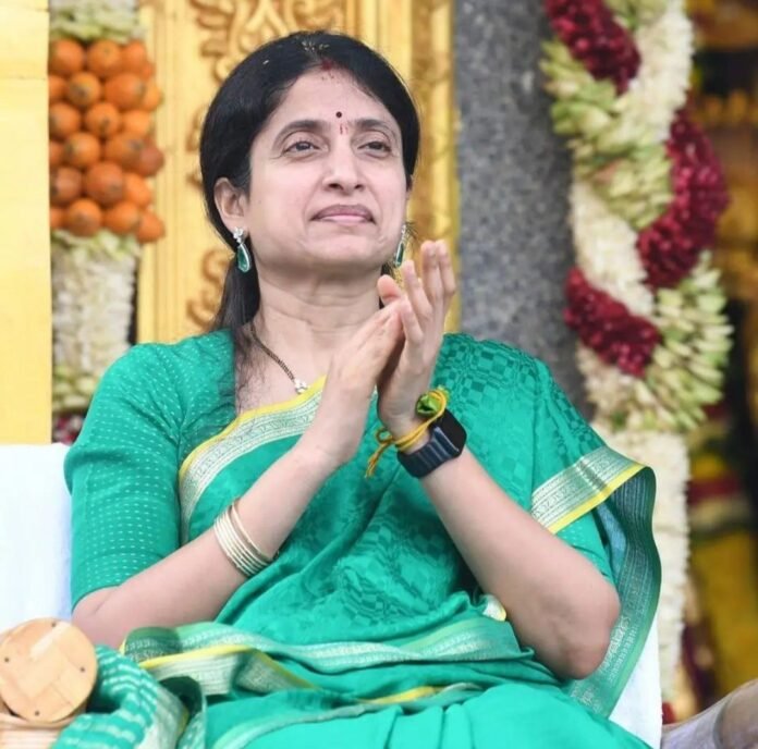 Bharti as party mouthpiece...?