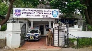 Psycho Veeranga in front of police station