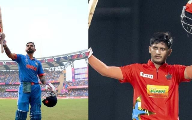 I am a fan of Virat: 'Sixer King' Priyansh Arya..