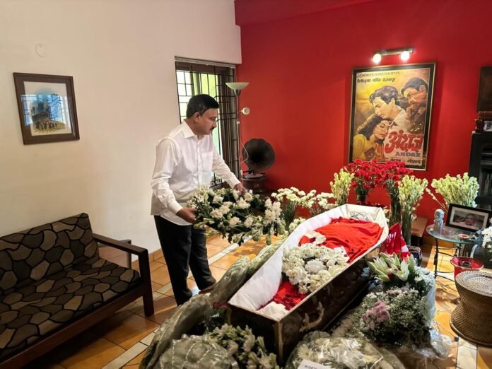 Legislator Sujana Chaudhary paid tribute to Sitaram Yechury