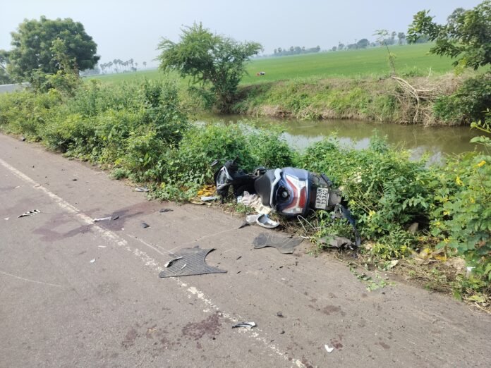 A young man died after being hit by a car. A young man died after being hit by a car.
