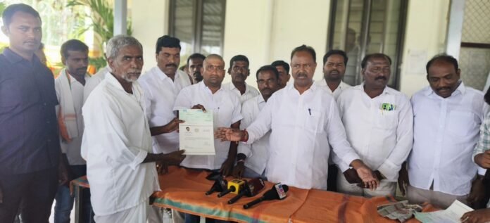 CMRF checks were distributed by MLA Gandra