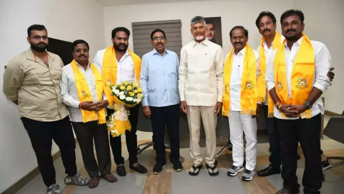 45 corporators came to TDP