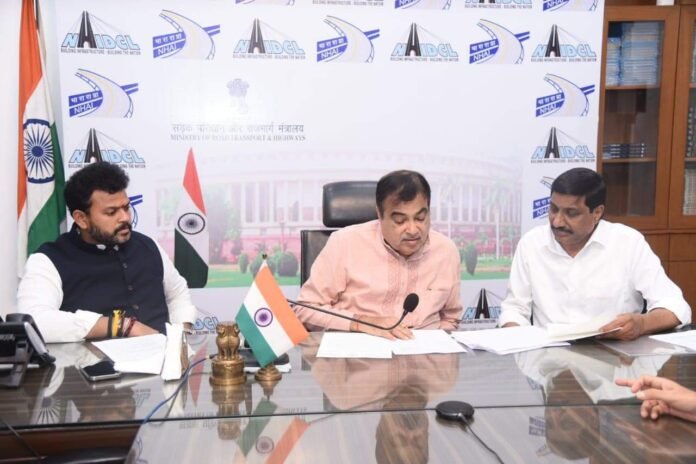 384 km in the state. Rs.6585 crore sanctioned for the development of 7 NHs