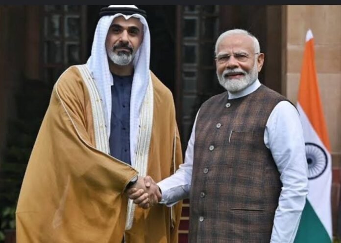 PM Modi talks with Crown Prince of Abu Dhabi