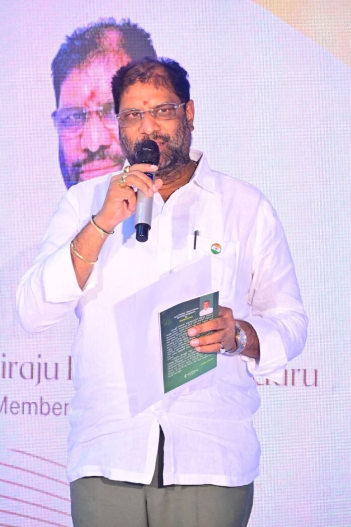 Rajyadhikar is the goal of moving forward: Telangana State Honorary President of Munnuru Kapu Sangam, Member of Rajya Sabha Vaviraju Ravichandra