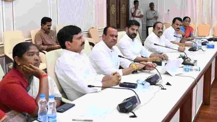 Council of Ministers meeting presided over by CM Revanth Reddy..
