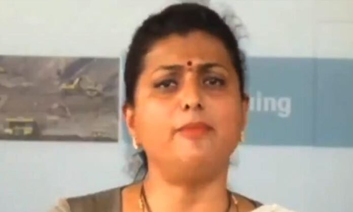 Vehicles brought by Jagananna are helping the people of Vijayawada: Roja