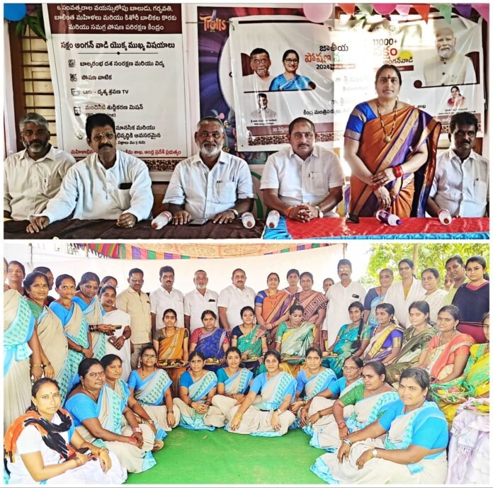 Nutritional month festivals organized grandly in Paravada