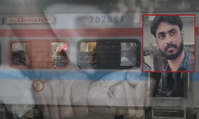 A girl was raped by a railway employee in a moving train