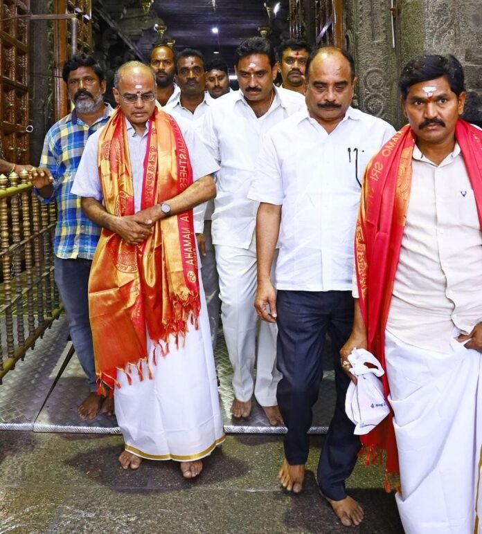 Nandamuri Ramakrishna in Mukkanti Seva