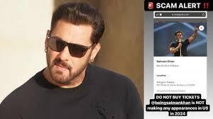 A fake concert in the name of Salman Khan in America..