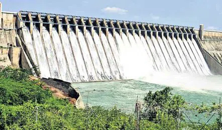Water release from Sagar