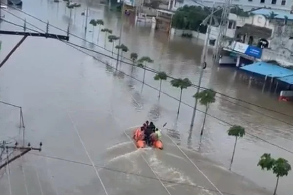 Central team visit to Suryapet