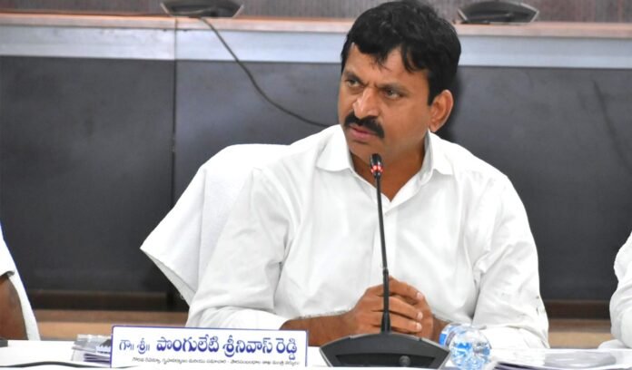 ED searches at Minister Ponguleti's residence