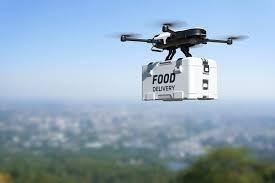 Food with drones...