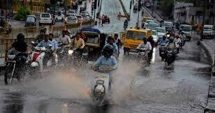 Heavy rains in the district Heavy rains in the district