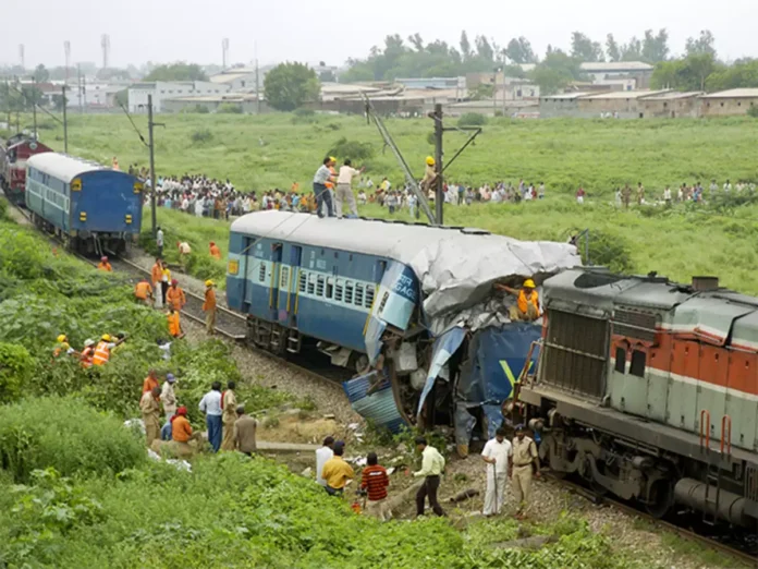 Kalindi Express just missed a major accident