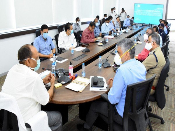 The central team met with the officials The central team met with the officials