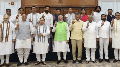 NDA government in positive talk NDA government in positive talk