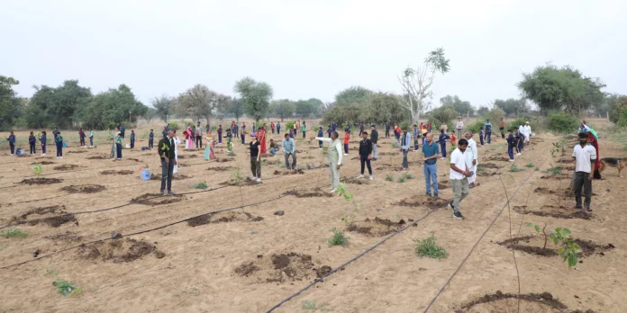 Plant for Mother program in Ramkonda village Plant for Mother program in Ramkonda village