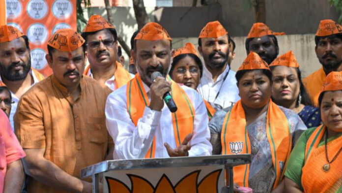 Telangana Liberation Day celebrations in BJP office