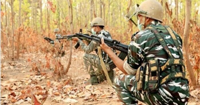 Three Maoists were killed in the exchange of fire Three Maoists were killed in the exchange of fire