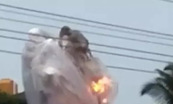 Vinayaka idol gutted in fire