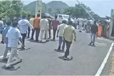 ycp leader Paladugu Durgaprasad arrested