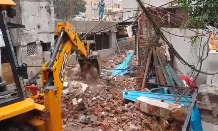No decrease demolitions in Vizianagaram No decrease demolitions in Vizianagaram