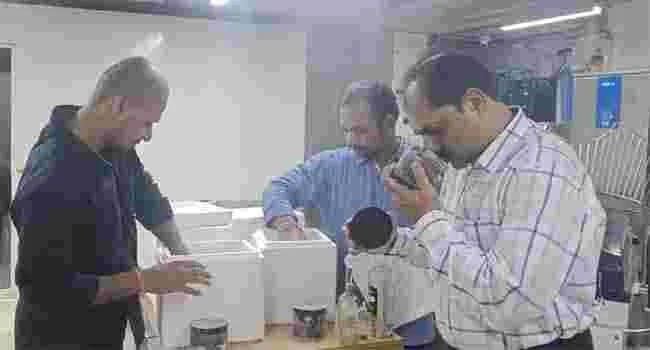 Big sale of whiskey ice cream in Jubilee Hills.